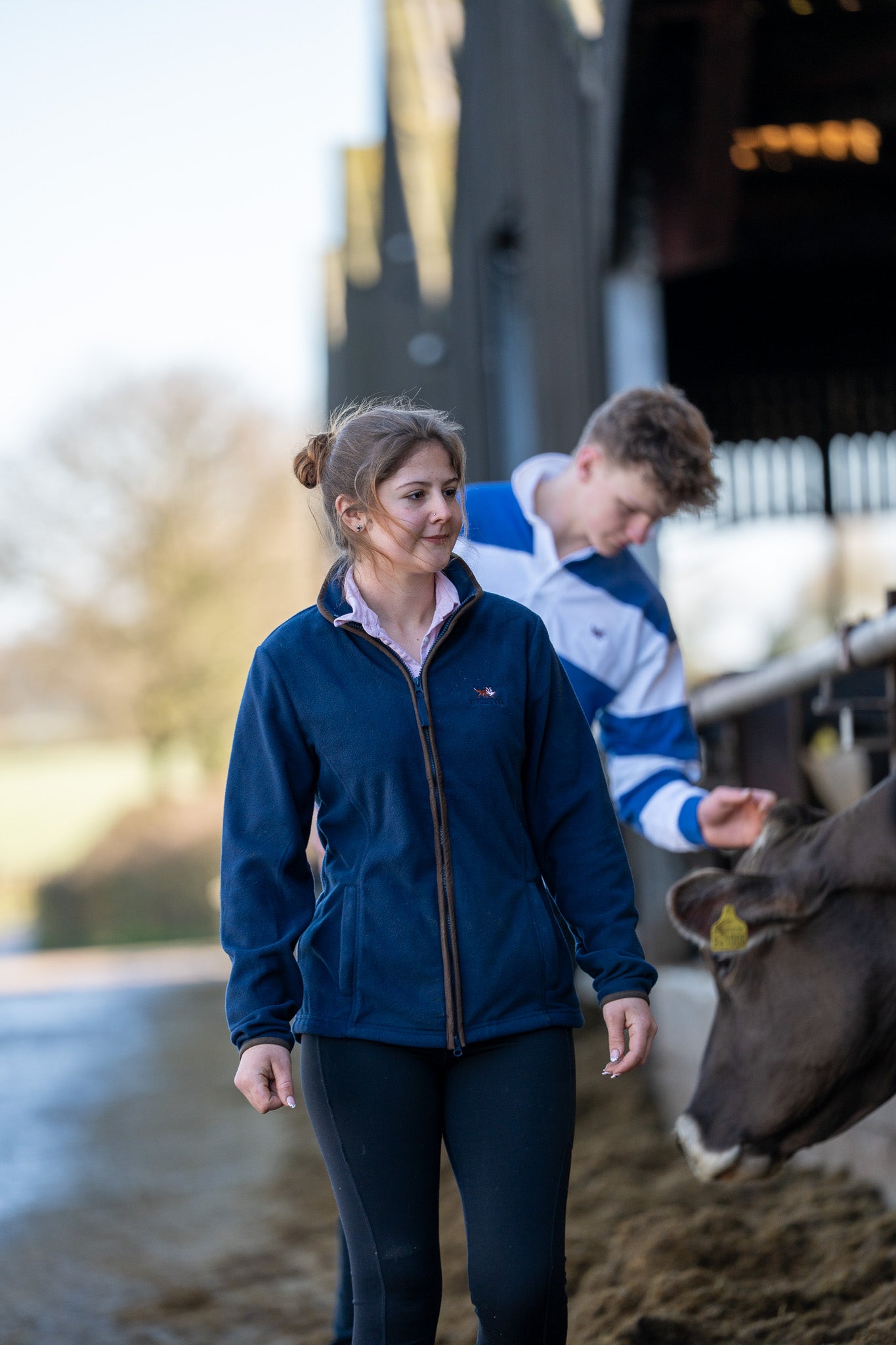 The Evil Fox full-zip ladies fleece