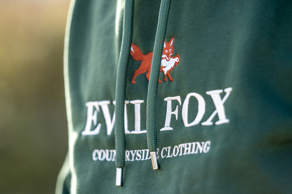 Evil Fox Forest Green Hoodie