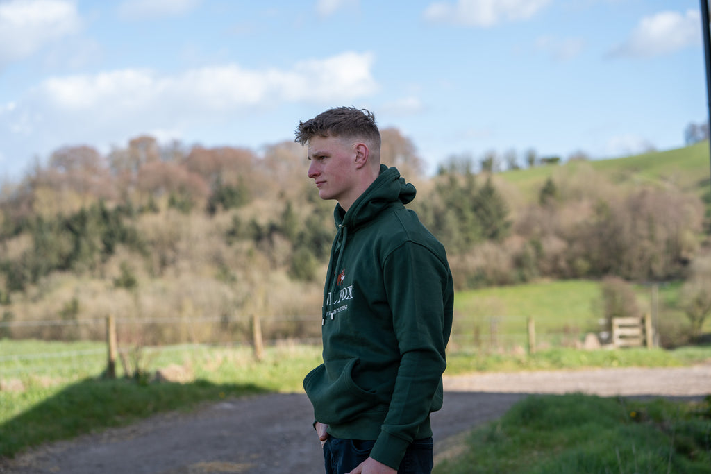 Evil Fox Forest Green Hoodie