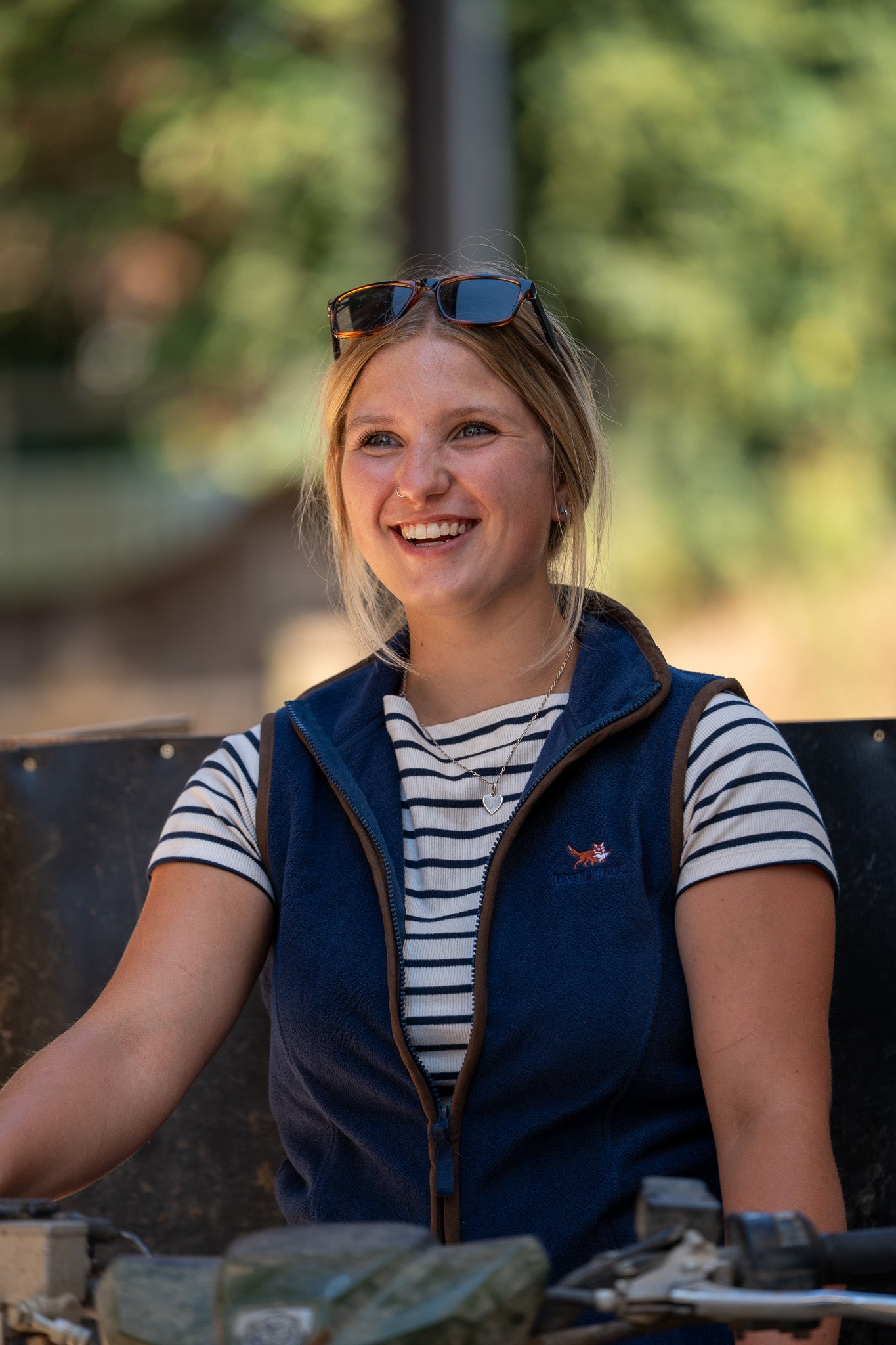 The Evil Fox ladies gilet