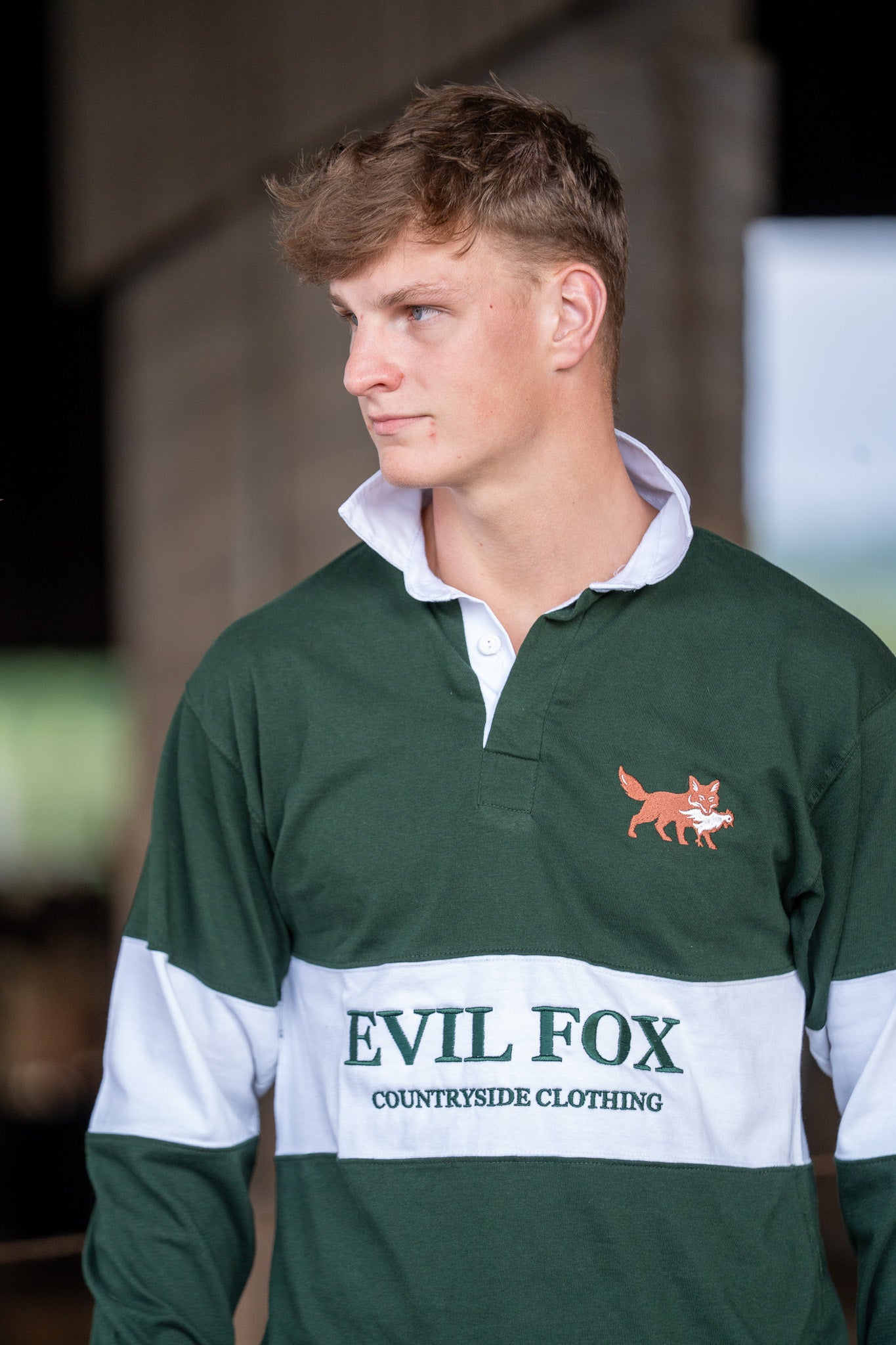 Forest Green Rugby Shirt