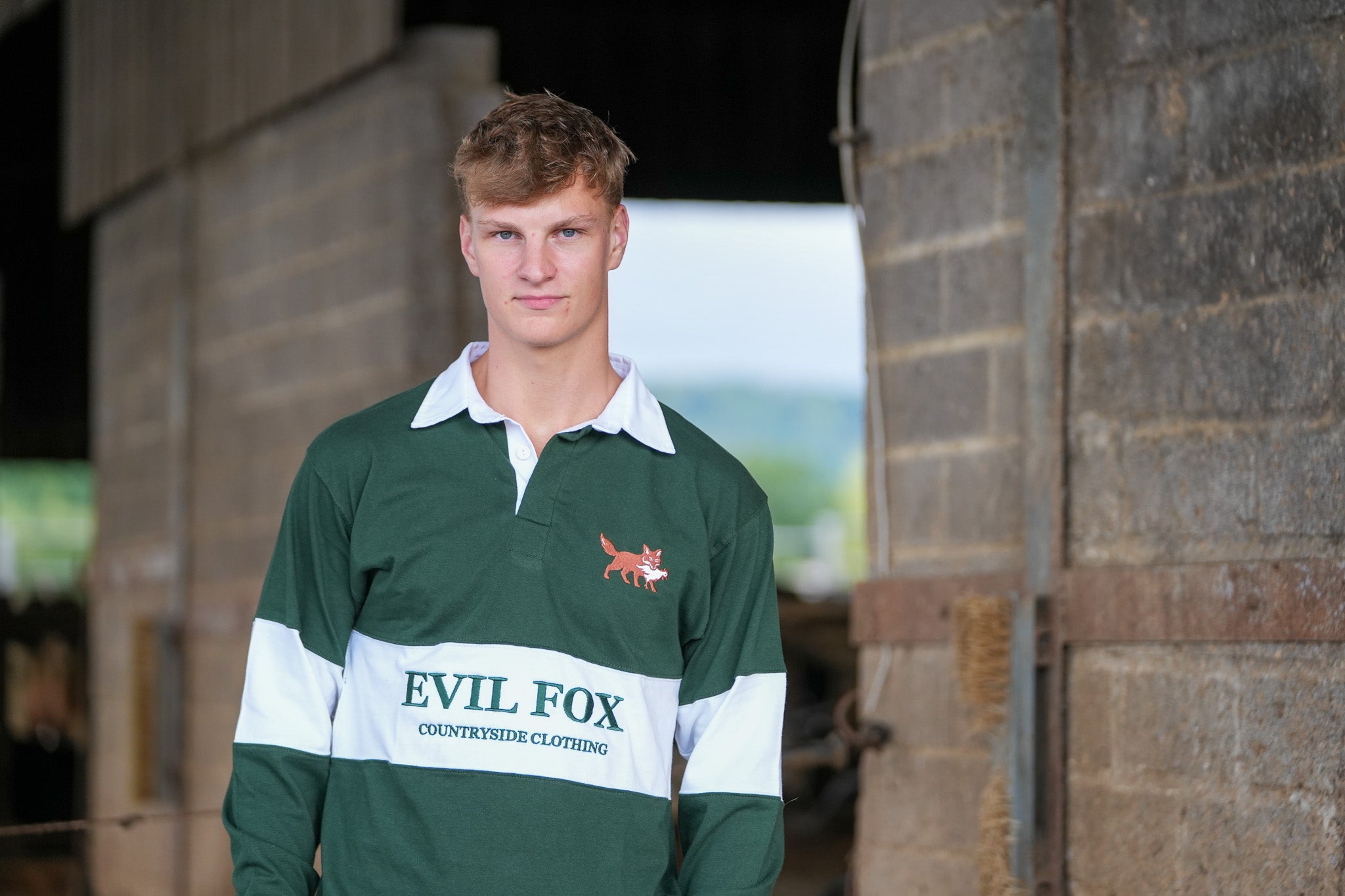 Forest Green Rugby Shirt