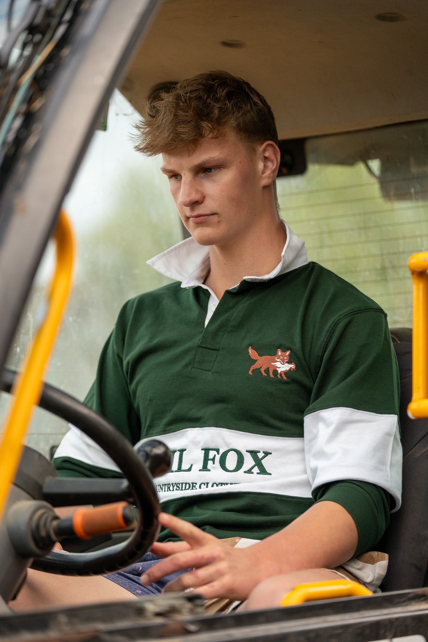Forest Green Rugby Shirt
